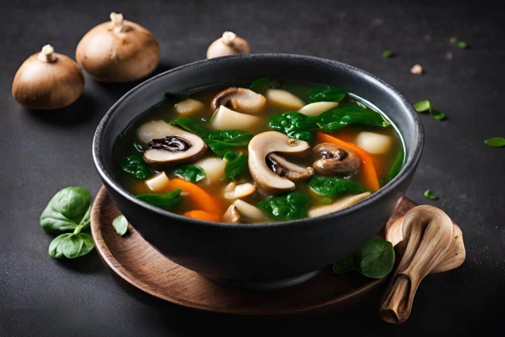 Chinese Vegetable Trio Soup