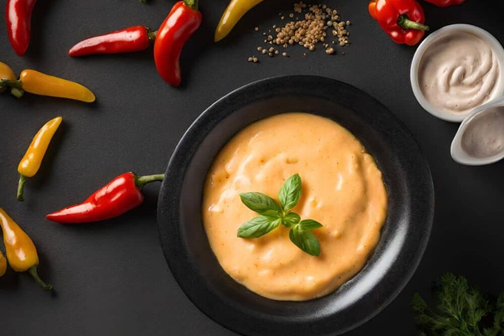 Cheesy Pepper Dip Recipe 1