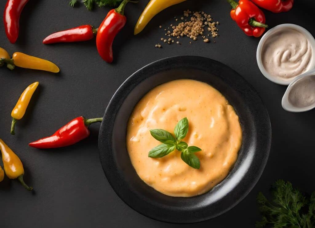 Cheesy Pepper Dip Recipe 1