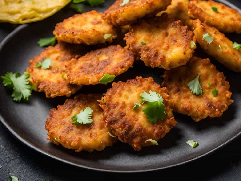 Papad Paneer Fritters 2